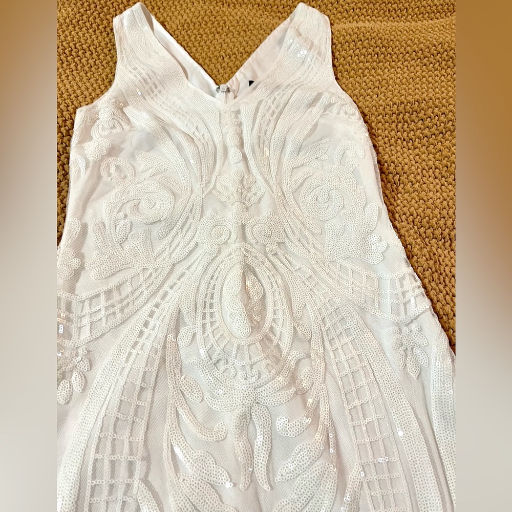 chinese dress ladies Lulus White Lace Halter Mini Dress main image 0